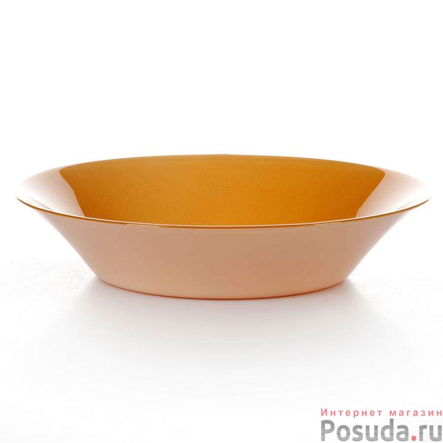 Тарелка столовая глубокая Pasabahce Orange Village, D=20 см