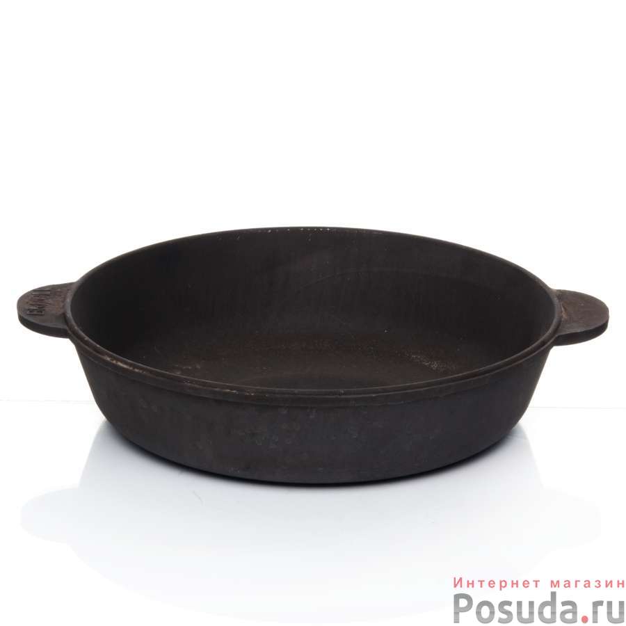 Сковорода "МОНОЛИТ" с двумя ручками 260х60 BRIZOLL