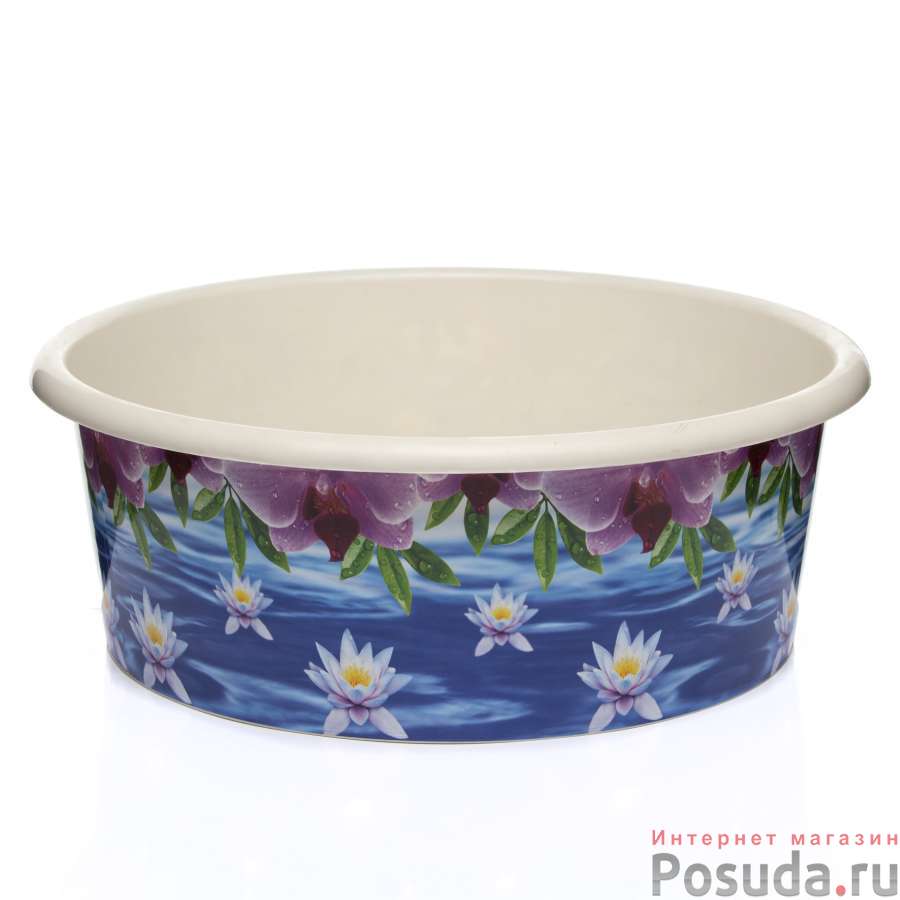Таз Декор 20 л (микс) (цвет в ассортименте)