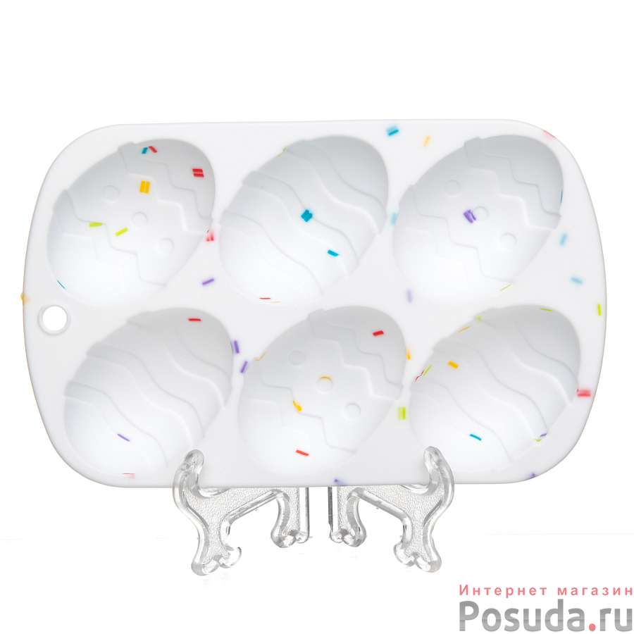 Форма д/вып 6яч 20.5*13*3 яйцо