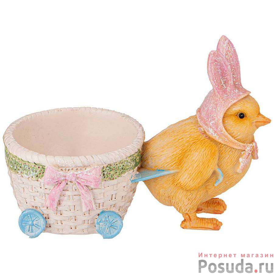 ФИГУРКА "ЦЫПЛЕНОК" 12*7*8,5 СМ.