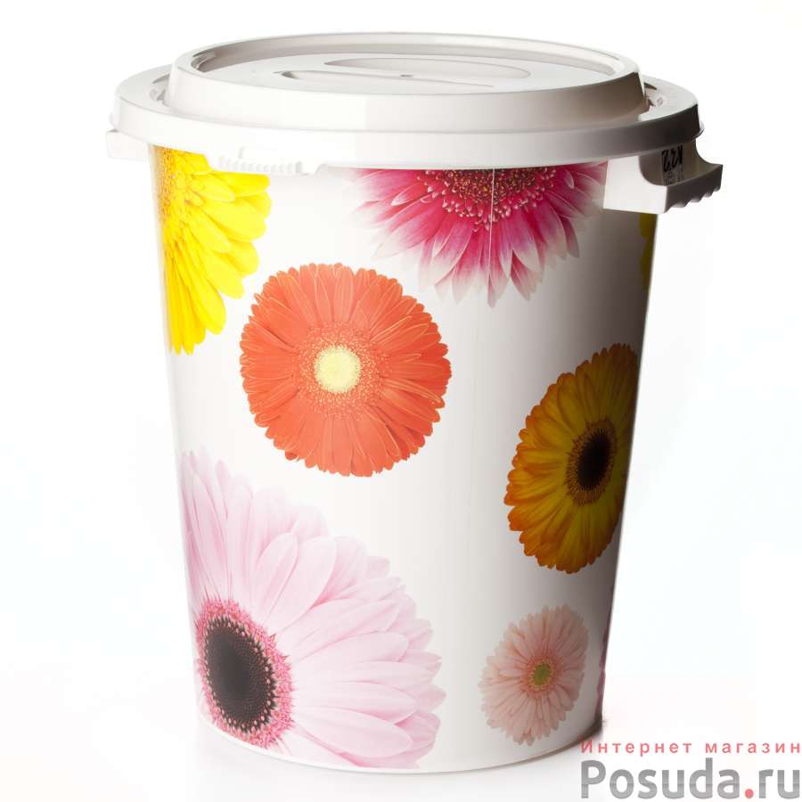 Бак ДЕКО 40 л (герберы)