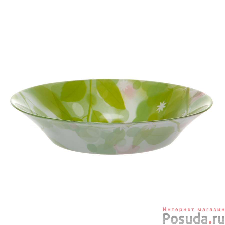 Тарелка глубокая упроч.Pasabahce Баттерфлайс 220 мм 4цв.(рис.28460)