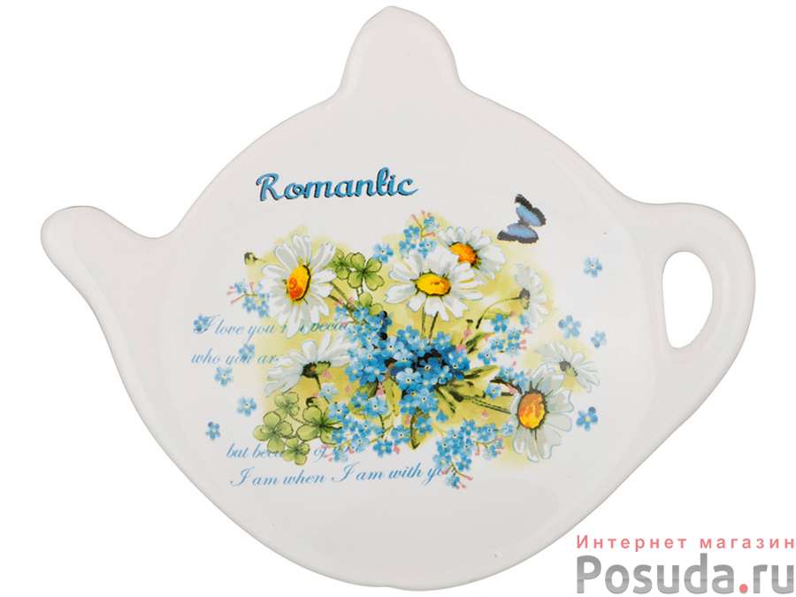 Подставка для чайных пакетиков " ROMANTIC" 13*10*2 см.
