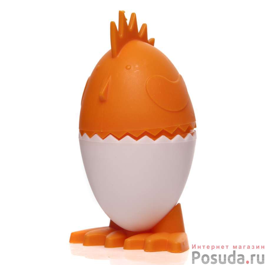 ПОДСТАВКА для яйца с крышкой "Петушок" бол. 3цв.