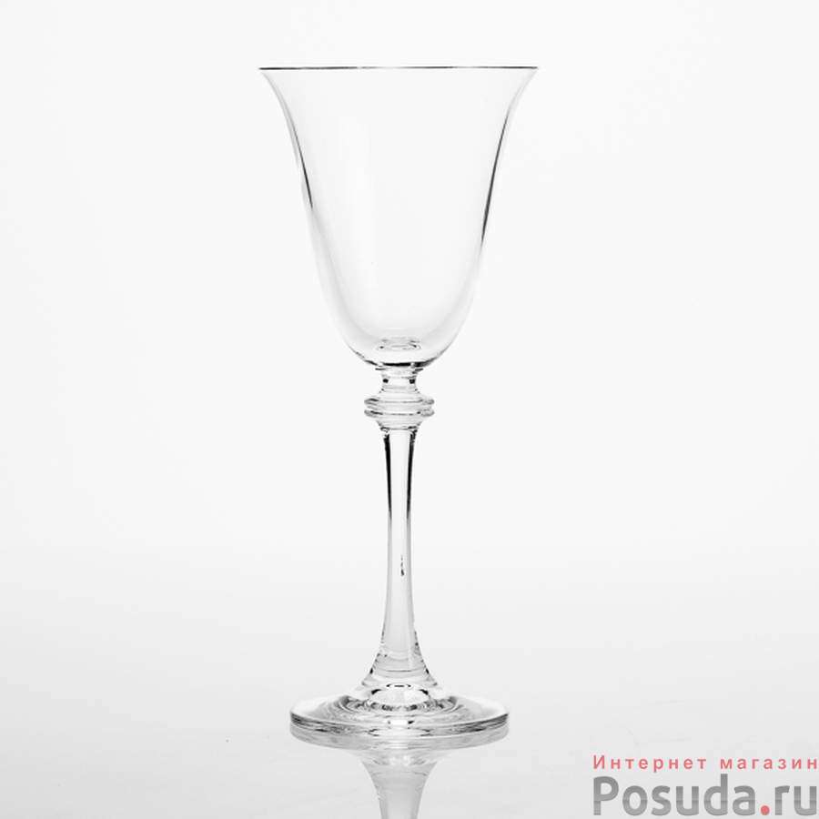 Набор бокалов для вина 6 шт Crystalite Bohemia "Александра", 185 мл