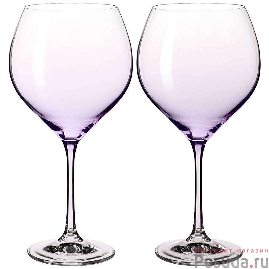 Набор бокалов для вина из 2шт Sophia violet 650ml