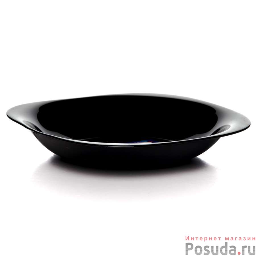 керамическая тарелка для супа. (d-220мм) sl со стикером 10335 d 28980 sl. 28980). черные суповые тарелки. тарелка глубокая 19см.