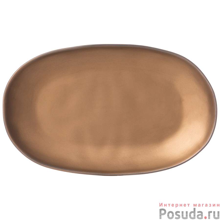 Блюдо bronco Bronze 29*17*3 см 