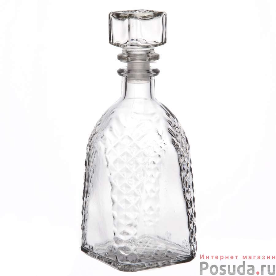 Бутылка из бесцветного стекла Арка 0,5 л