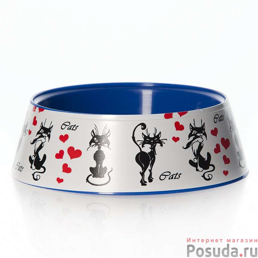 Миска "Cats" 0,3 л (цвет в ассортименте)