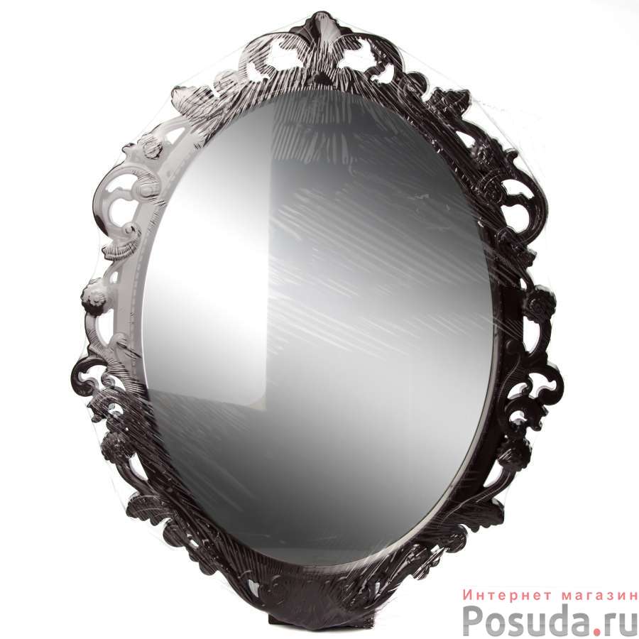 Зеркало в рамке "Ажур" 585х470 мм (темн. кор.)