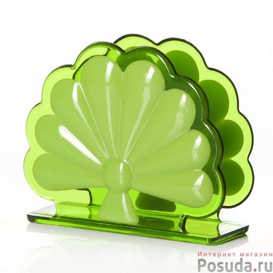 Салфетница Жар-птица (прозрачно - зеленый)