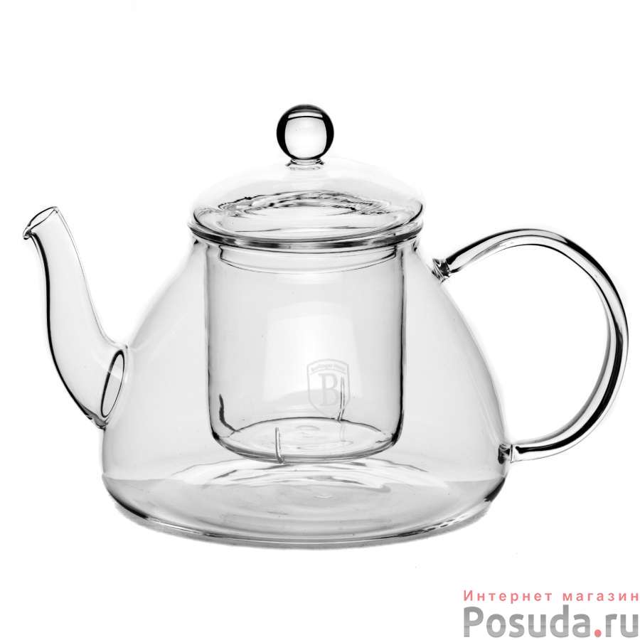 Чайник заварочный стеклянный 1,0 л