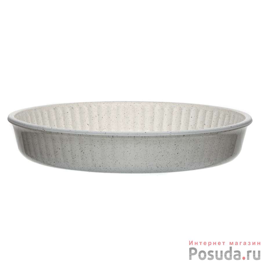Посуда для свч форма круглая без крышки 260 мм (антипригарное покрытие) 1720 мл