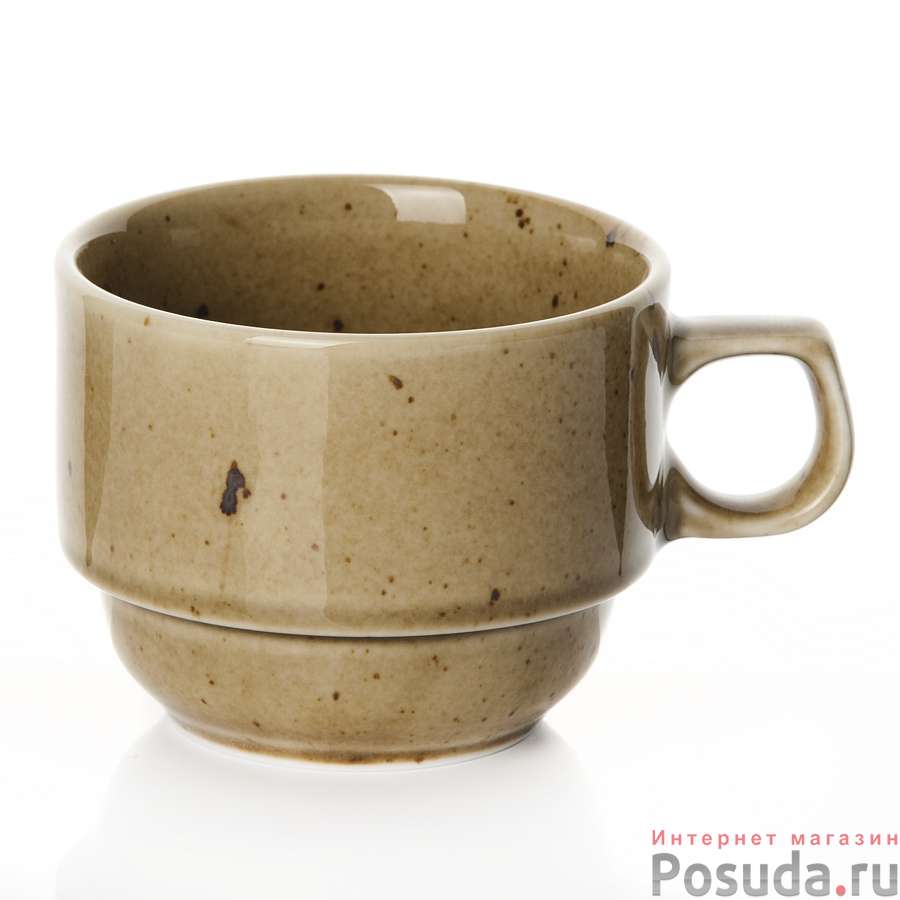 Чашка чайная «Кантри Стайл»; фарфор; 190мл; D=8,H=6см; зелен.