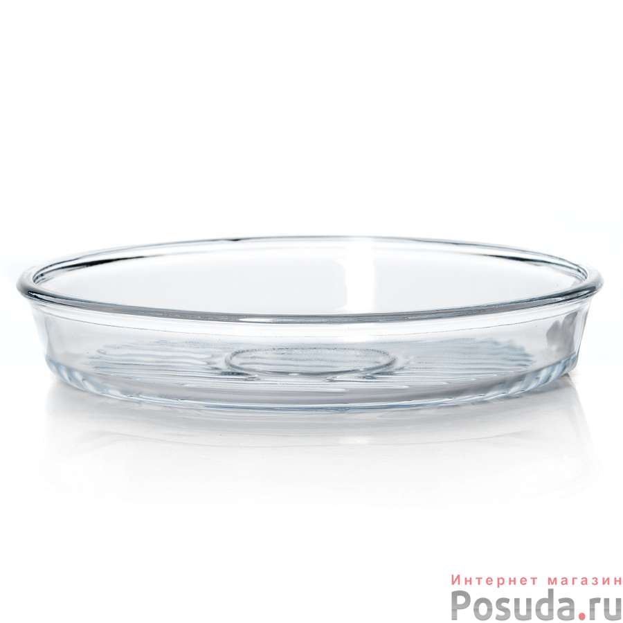 Форма для СВЧ круглая Pasabahce Borcam Grill, D=26 см