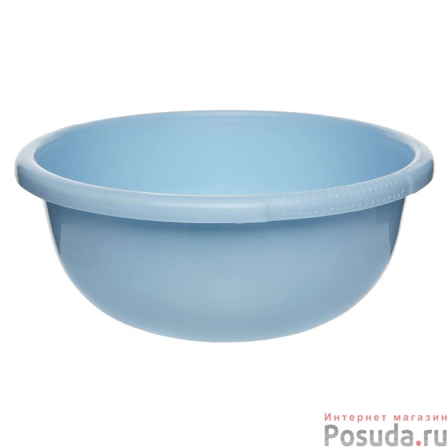Миска 6 л голубая