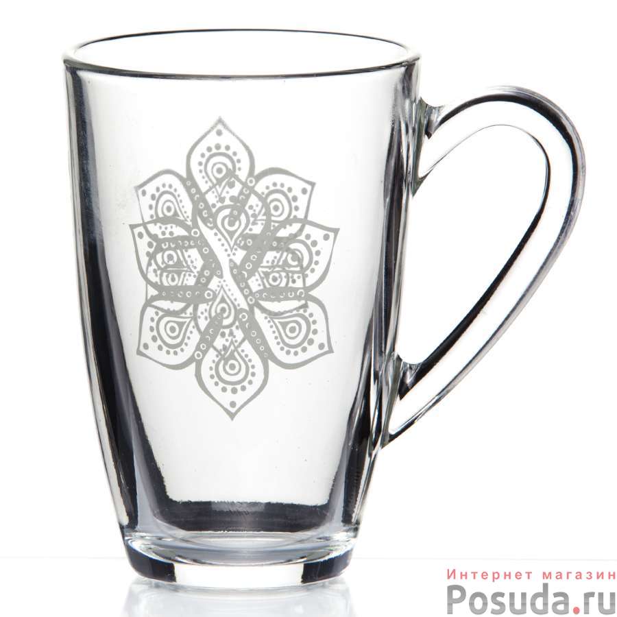 Кружка БОХО 330 мл (цв.бежевый) (рис.28844)