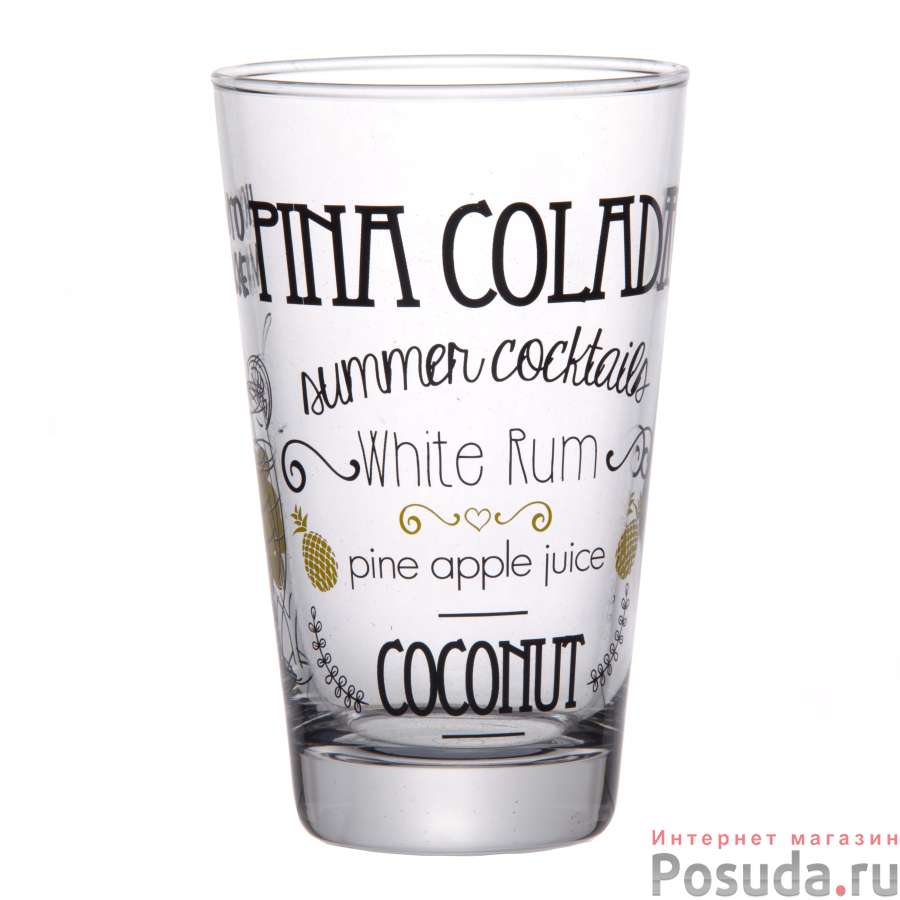 Стакан САММЕР КОКТЕЙЛС 395 мл (р.29125) 2цв.