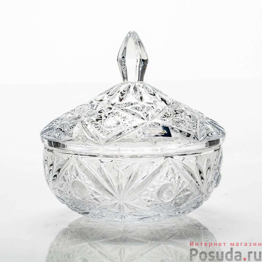Шкатулка Crystalite Bohemia "Тукана-Миранда", Н=15 см