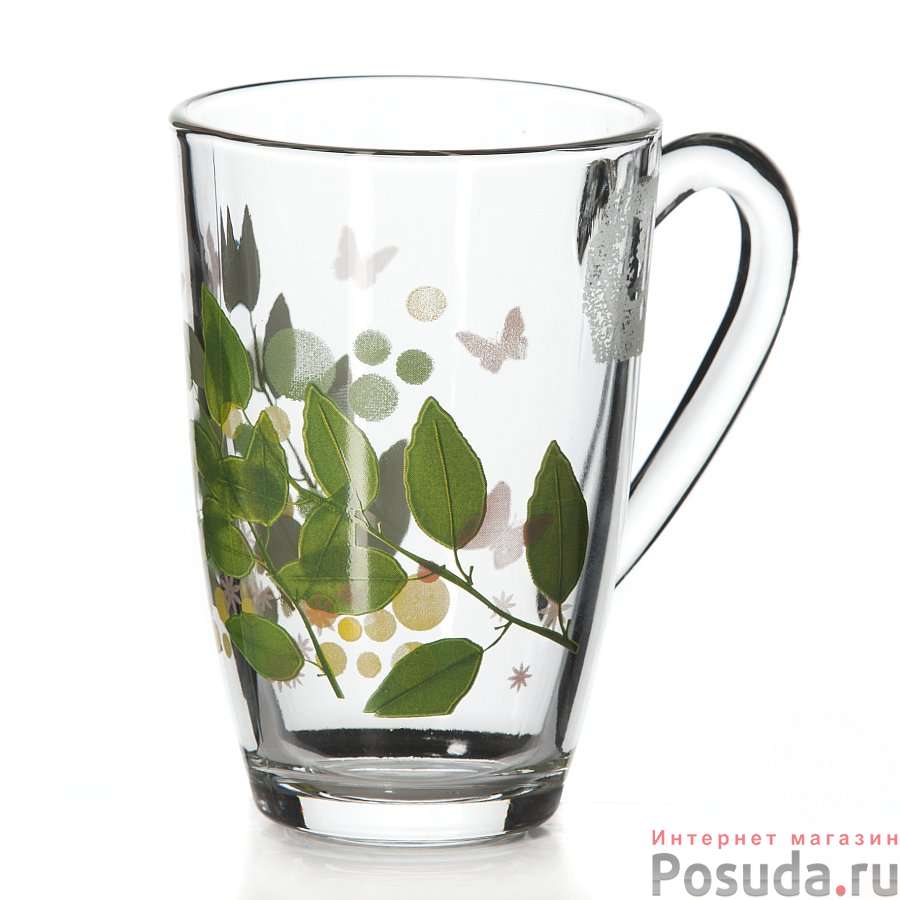 Кружка Pasabahce Butterflies, 330 мл
