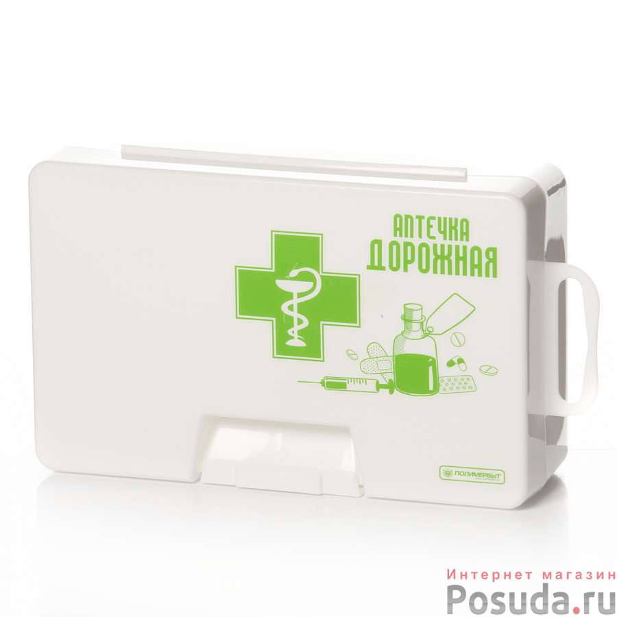 КОНТЕЙНЕР Аптечка дорожная 0,4л (цвет в ассортименте)