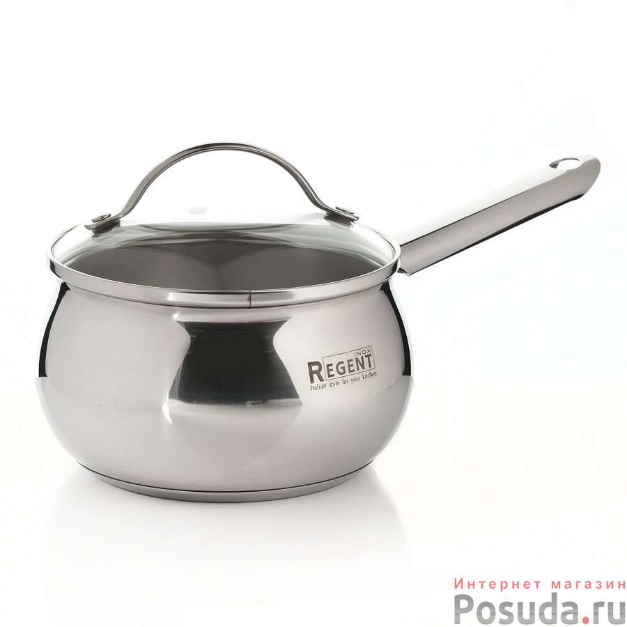 КОВШ 2л. зерк. полир. стек.кр. 16*9,5 Apple