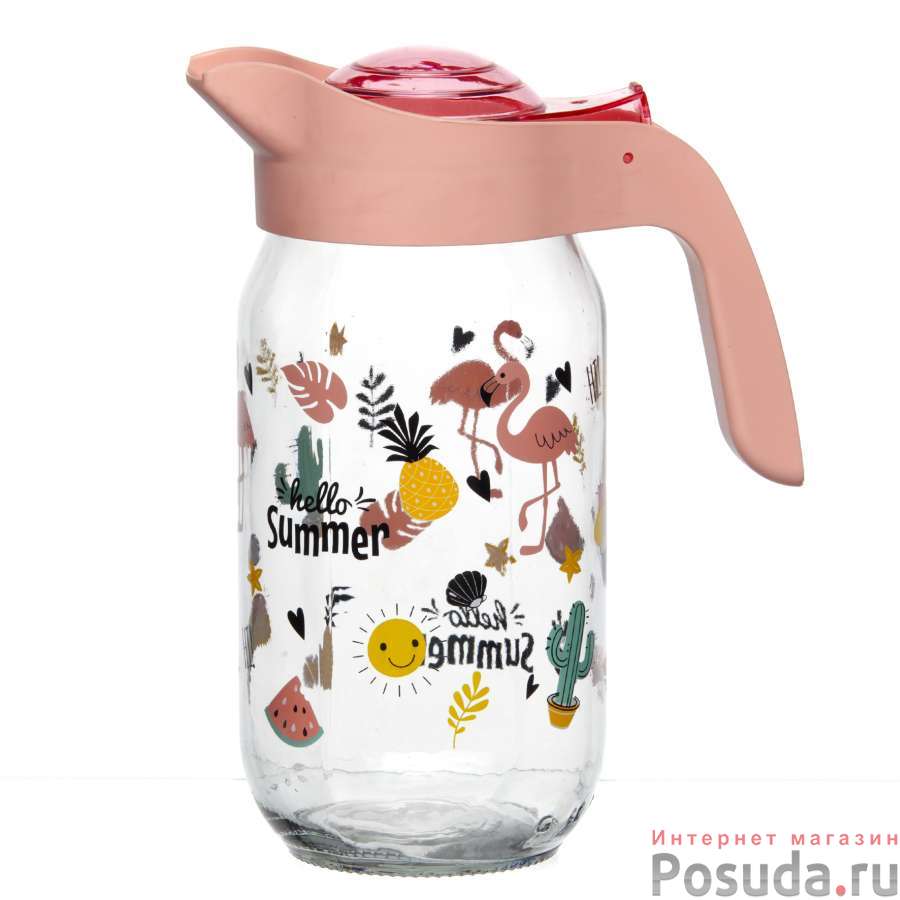 Кувшин с рисунком 1л Herevin
