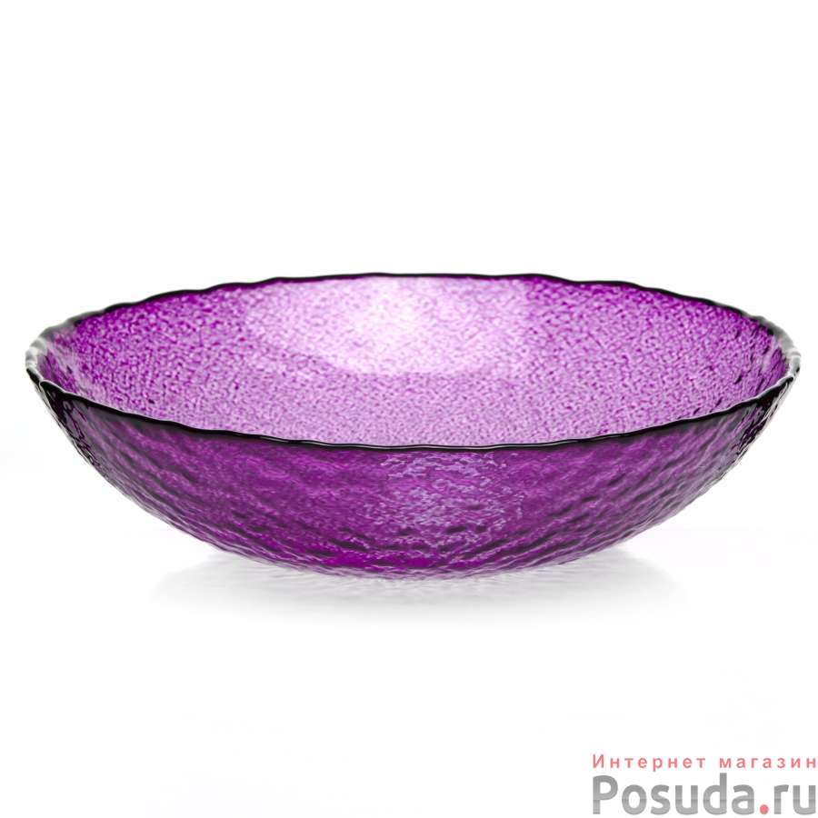 Тарелка столовая глубокая Pasabahce Enjoy Purple, D=19 см