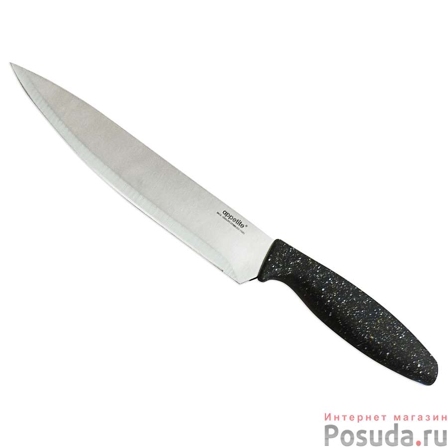 Нож нерж Гамма универсальный 20см TM Appetite, KP3027-3
