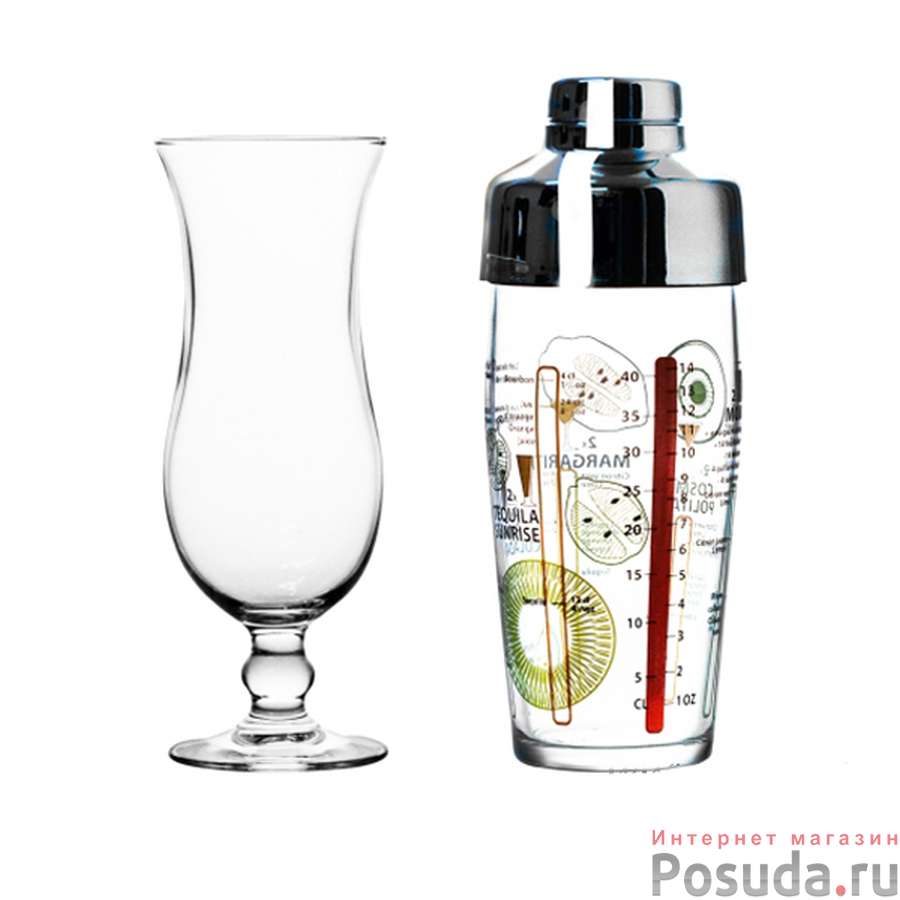 Набор для коктейля УРАГАН 5 предметов