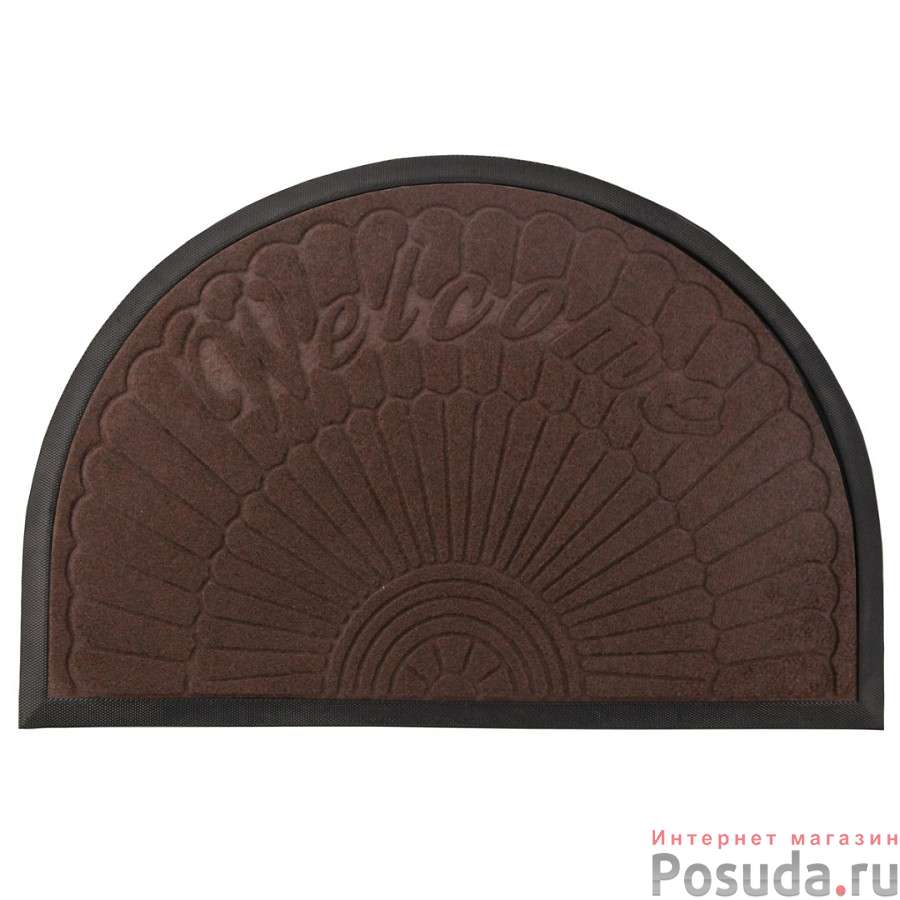 Коврик "Velour" 40х60 см, коричневый, SUNSTEP™