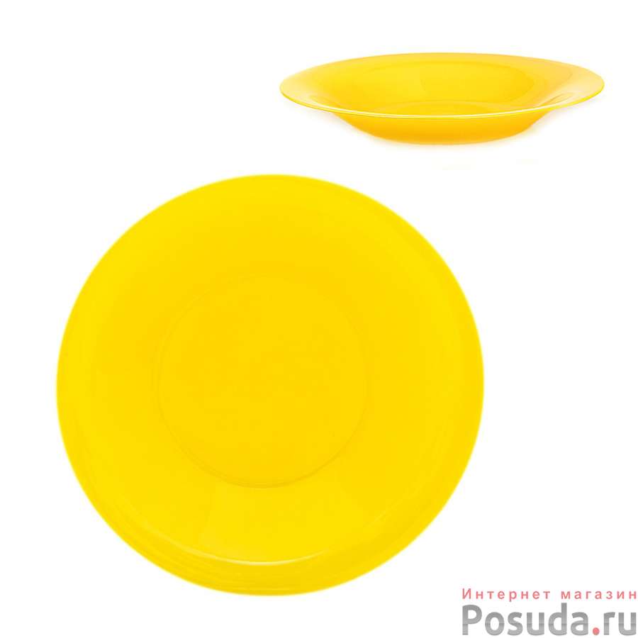 Тарелка суповая Luminarc Ambiante Yellow, D=21 см