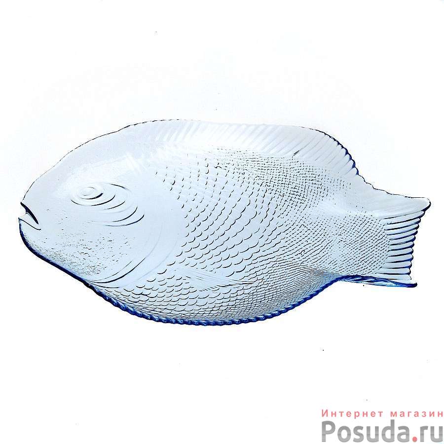 Блюдо Pasabahce Light Blue, 35,5х25,4 см