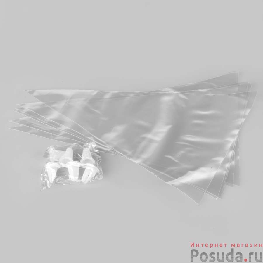 Кондитерский мешок Paterra 6 шт. v=1 л+6 насадок