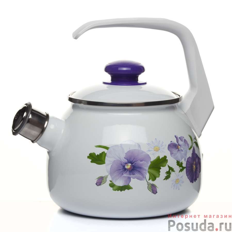 Чайник 2,5л Анютины глазки