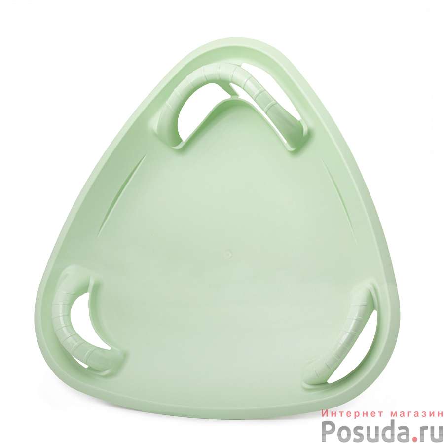 Санки-ледянки 580х600мм (зеленый)