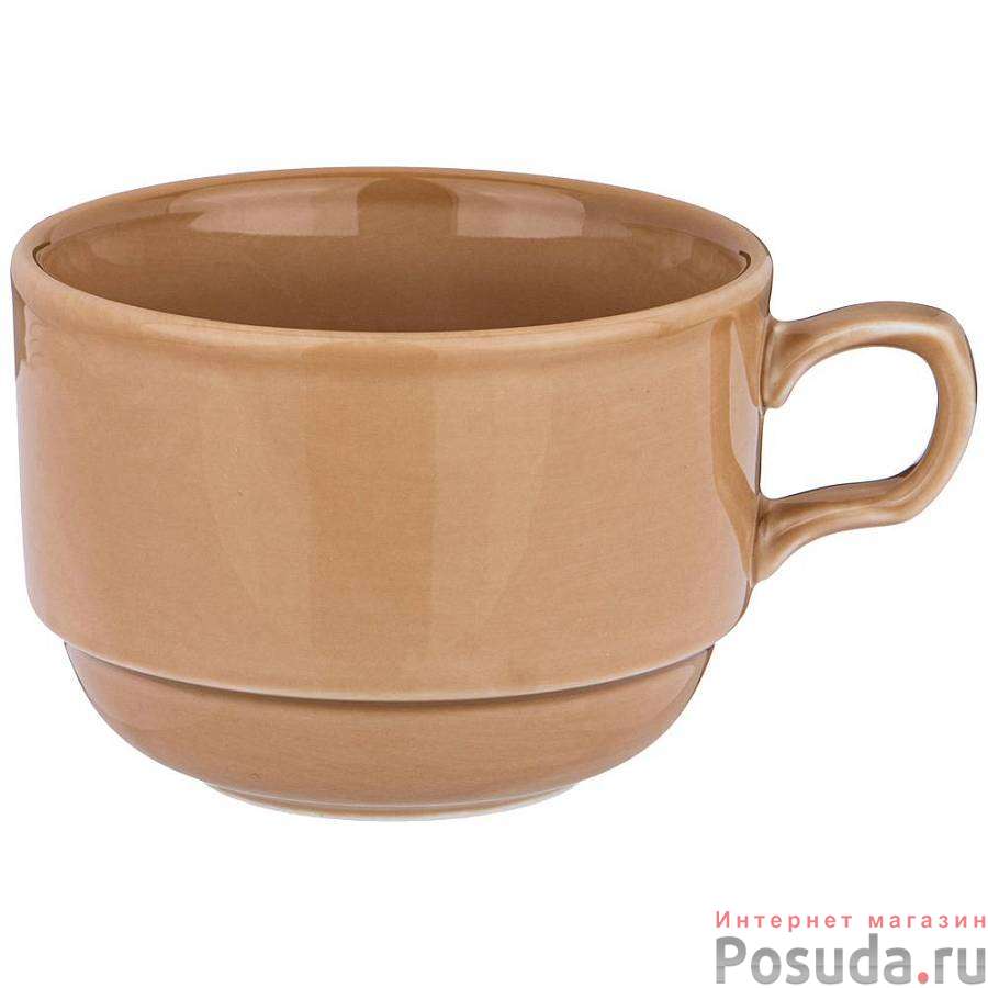 Чашка чайная lefard tint 250мл (мокко) 