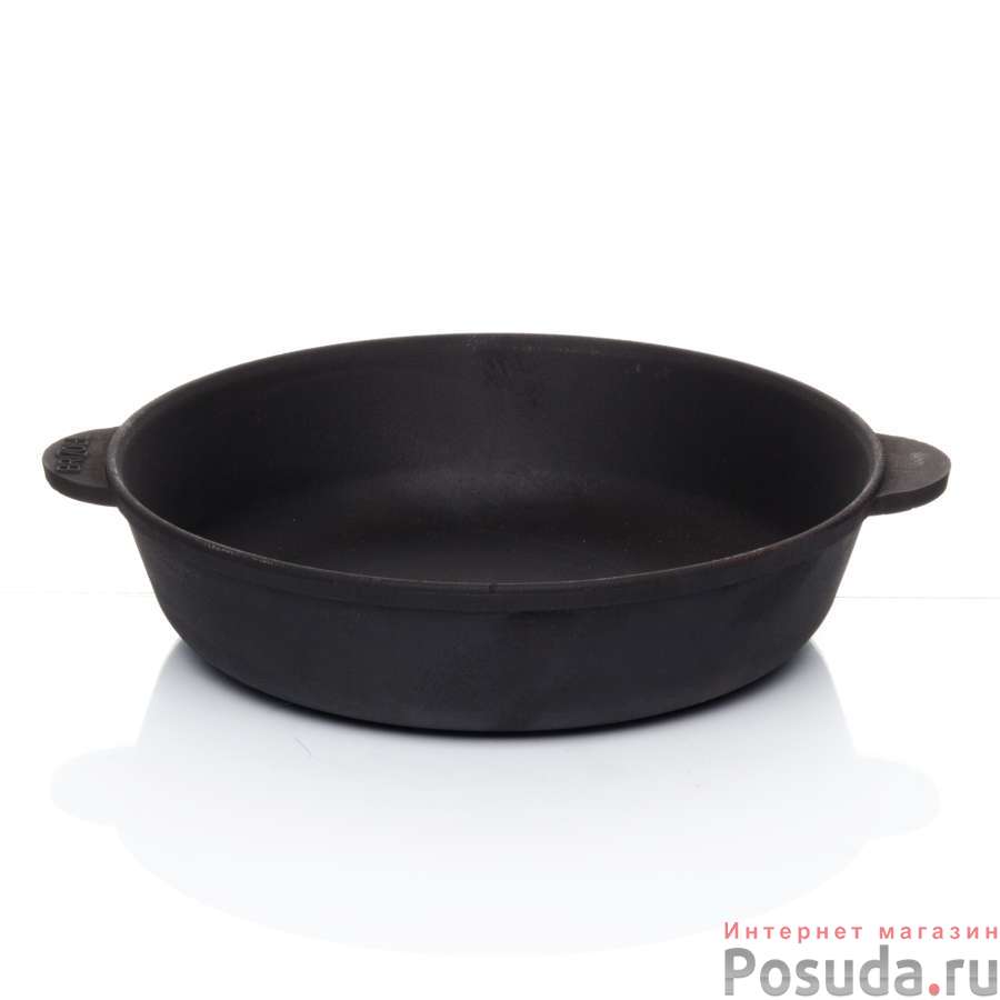 Сковорода "МОНОЛИТ" с двумя ручками 240х60 BRIZOLL