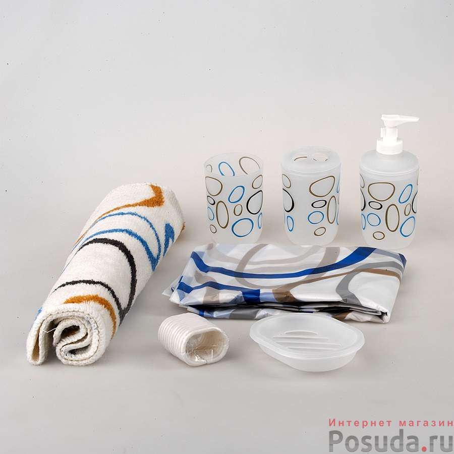 Набор для ванной комнаты "House & Holder", 6 предметов