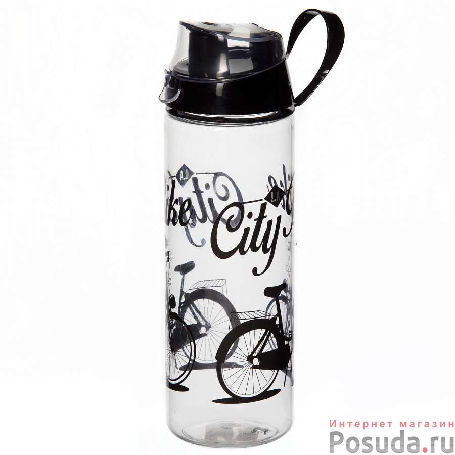 Бутылка спортивная с колпачком, 750 мл