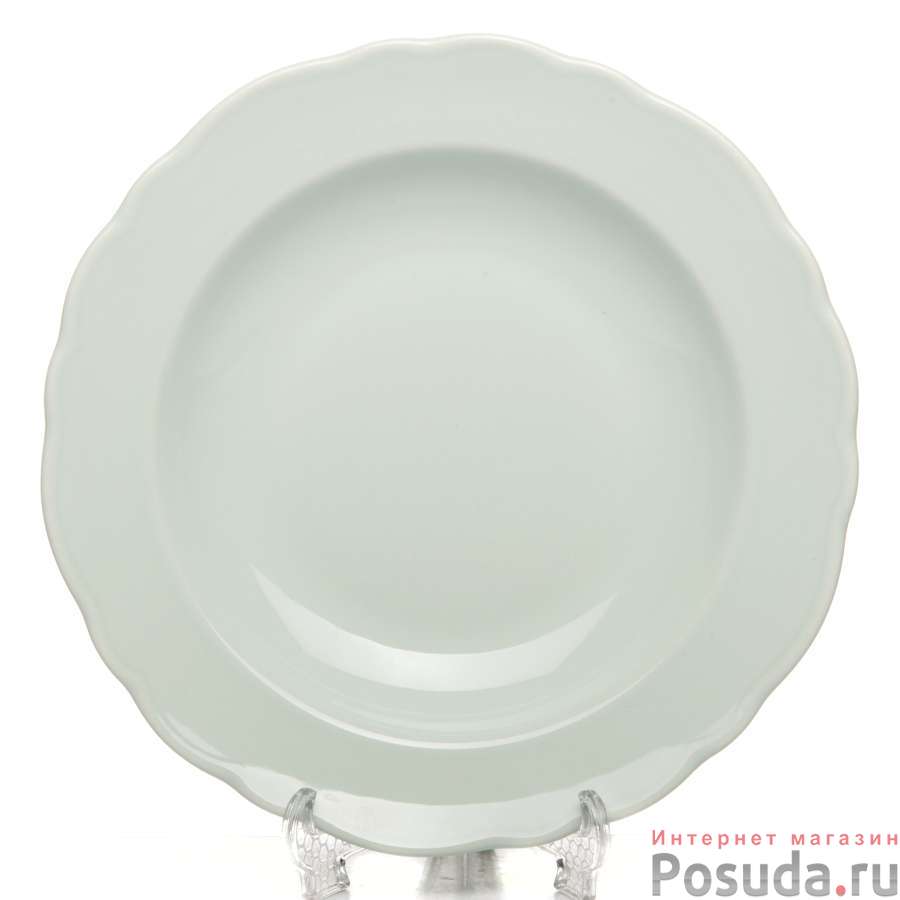 Тарелка глубокая LAR 22 см, мятная