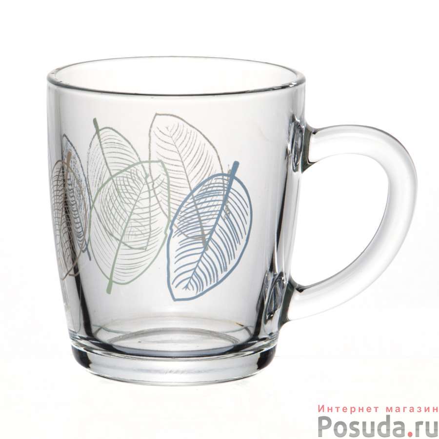 Кружка Ливс 340 мл 3 цв. (рис.41548)