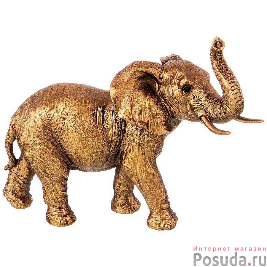 Статуэтка Слон 20*9*15.5 см. серия Bronze classic 