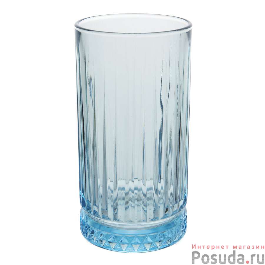 Набор стаканов Элизия 445 мл 4шт (голубой)