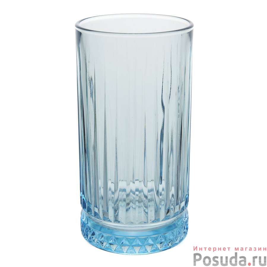 Набор стаканов Элизия 450 мл 4шт (голубой)
