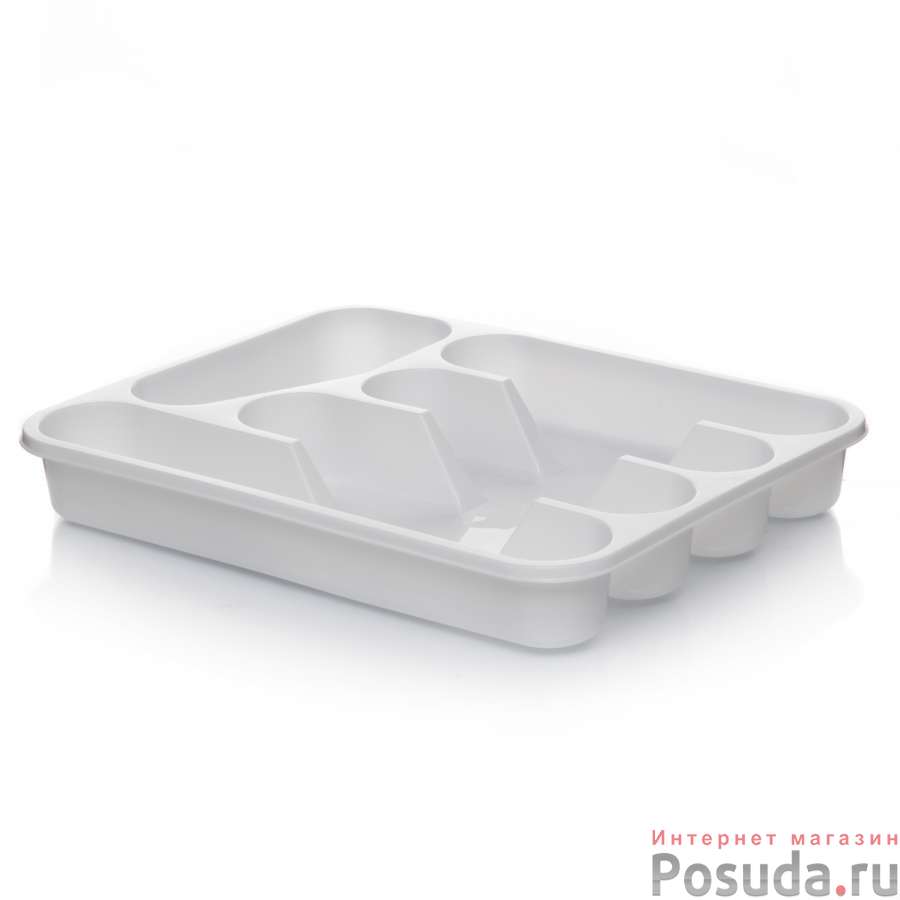 Лоток-вкладыш для столовых приборов (белый)