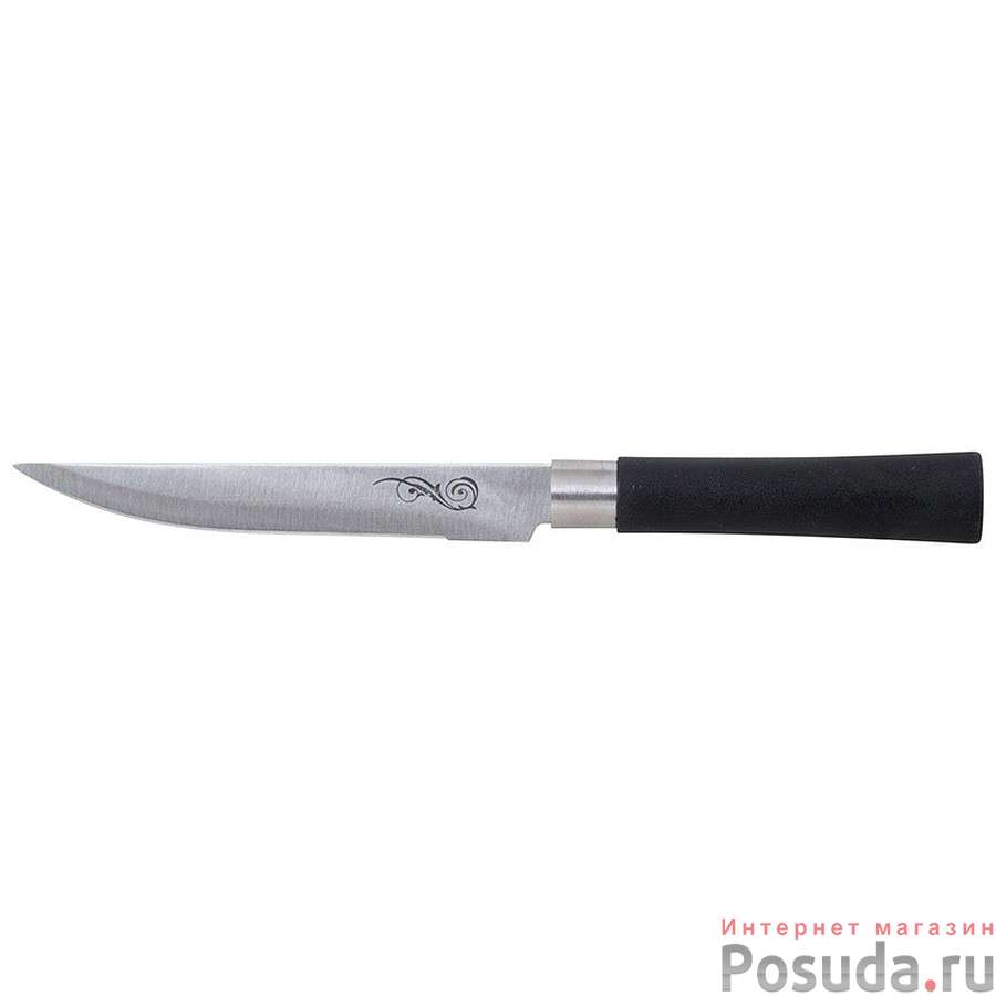 Нож с пластиковой рукояткой MAL-05P универсальный, 12,5  см