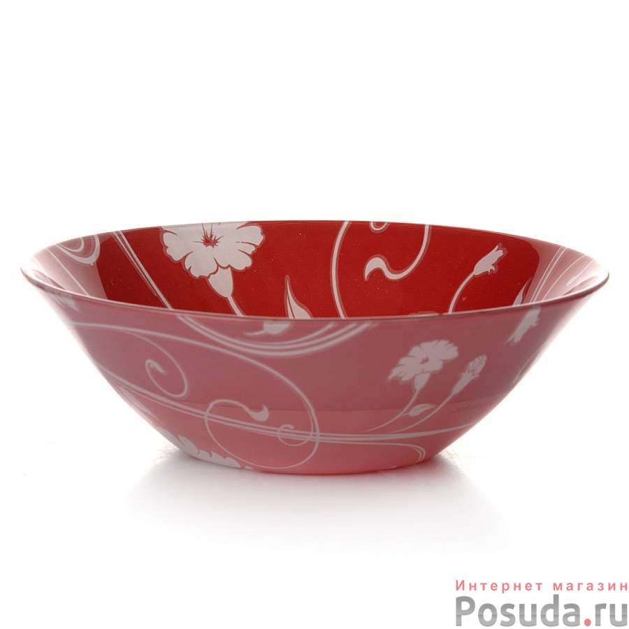 Салатник Pasabahce Serenade, D=14 см (красный)